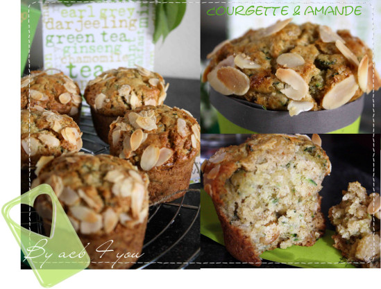 muffin courgette amande d