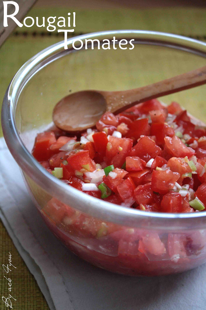 Rougail tomates d’inspiration malgache