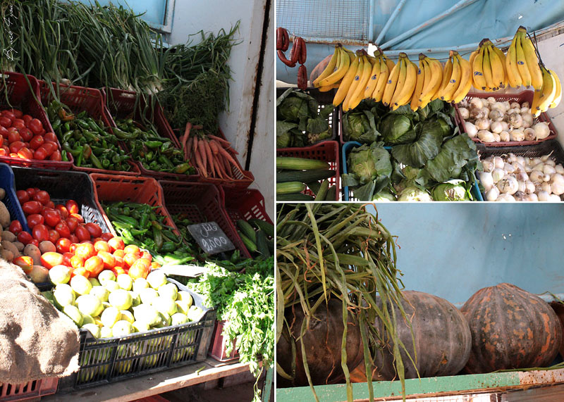 Fruits et légumes du marché