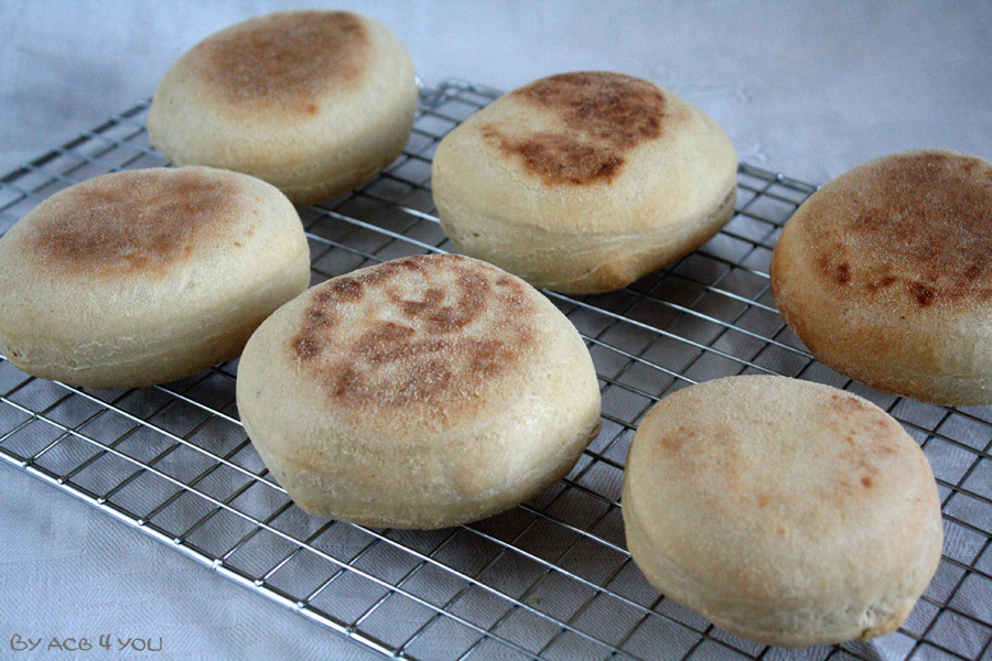 Muffins anglais au levain