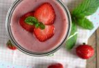 Smoothie coco, fraise et banane : Sweet drinks pour la battle food