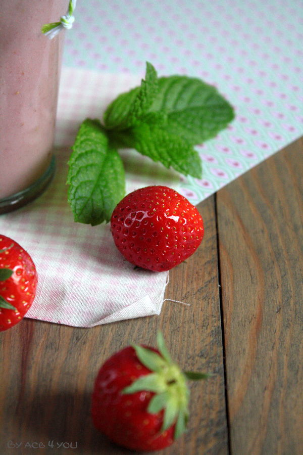 Smoothie coco, fraise et banane : Sweet drinks pour la battle food #20