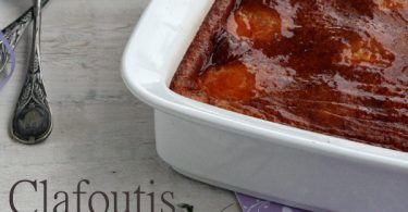 Clafoutis abricot, lavande et miel