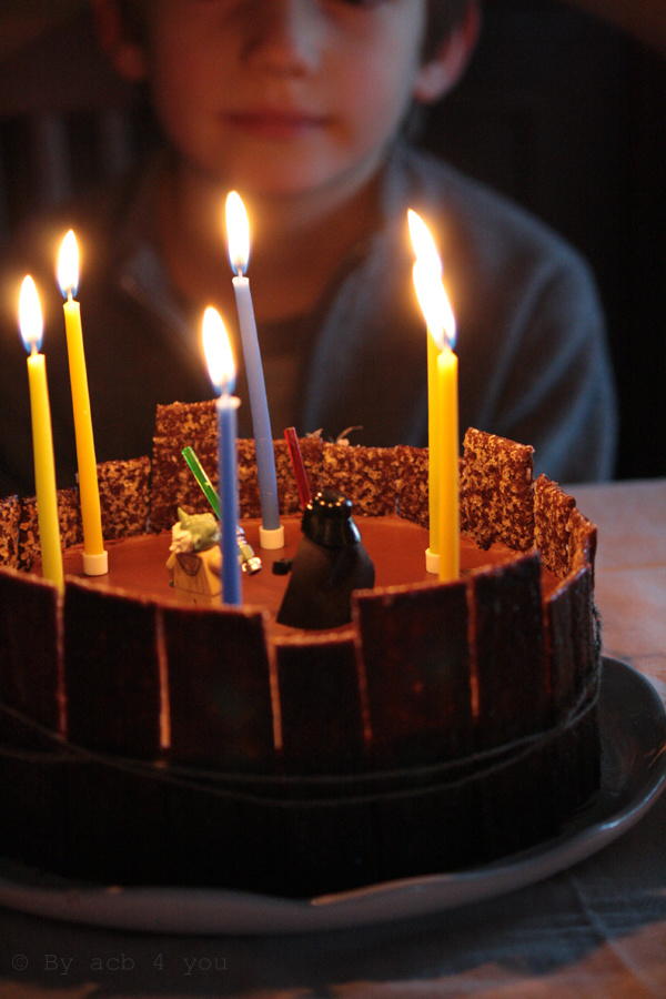 Gâteau d'anniversaire Star wars 6 ans
