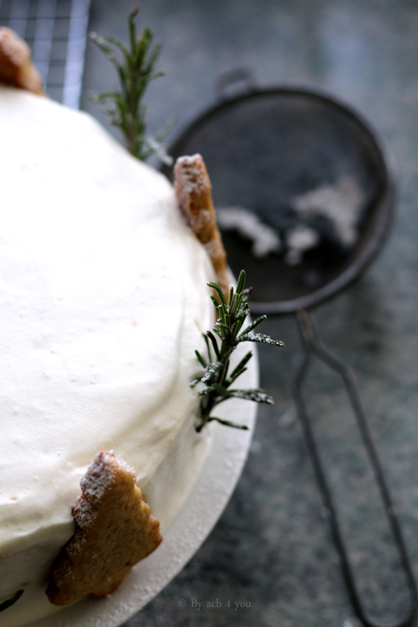 Gâteau de Noël aux noix et sirop d'érable