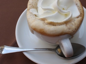 Cappuccino de champignon