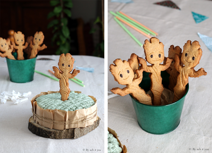 Gâteau d'anniversaire Baby Groot