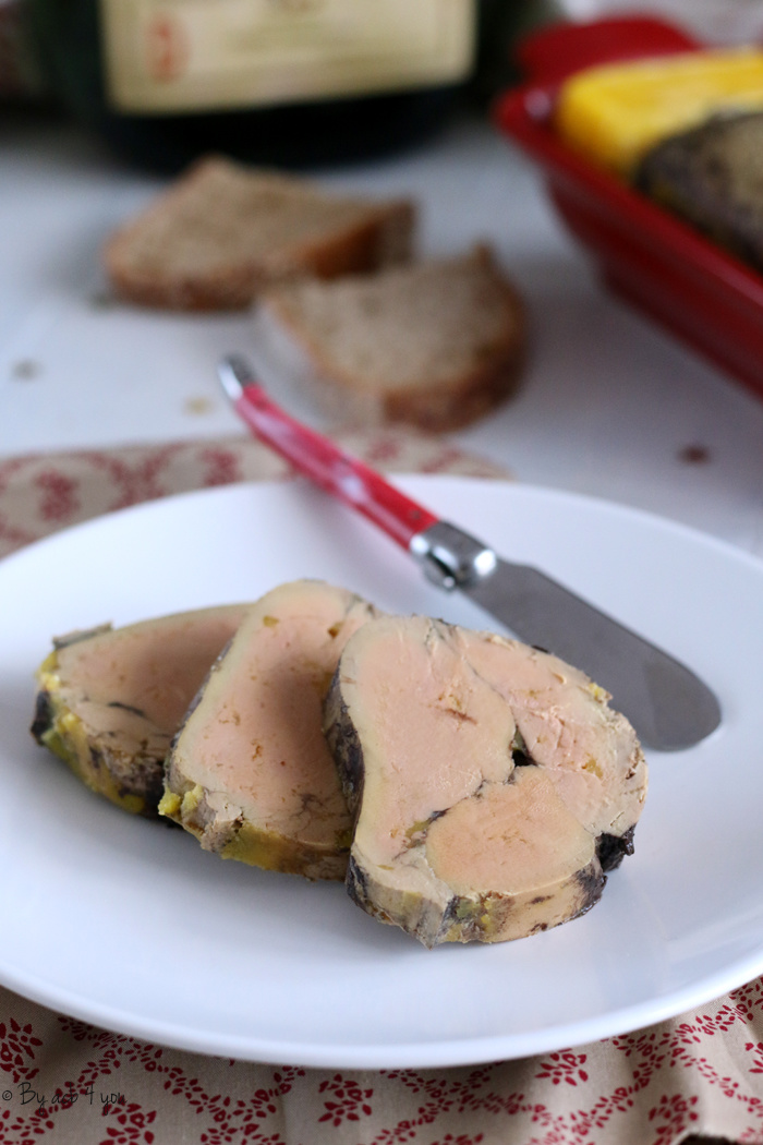 Foie gras à l'Armagnac et cacao façon médaillon {Concours inside}