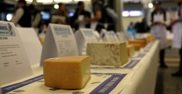 Table de fromages de Suisse aux Swiss cheese awards