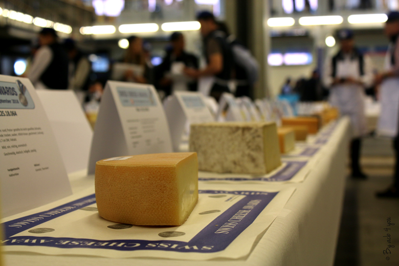 Table de fromages de Suisse aux Swiss cheese awards