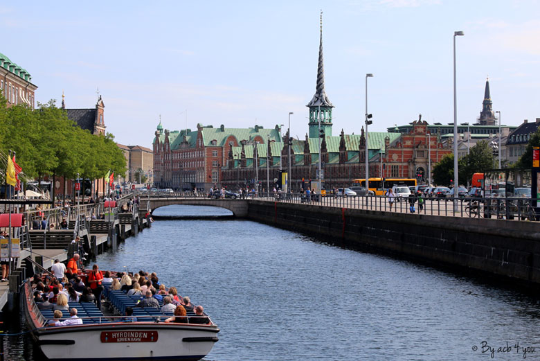 Un canal de Copenhague
