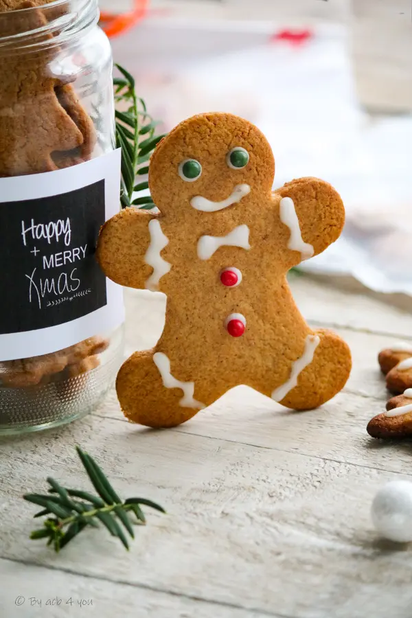 Recette de Noël: Biscuits façon Pain d'Epices (Gingerbread Men