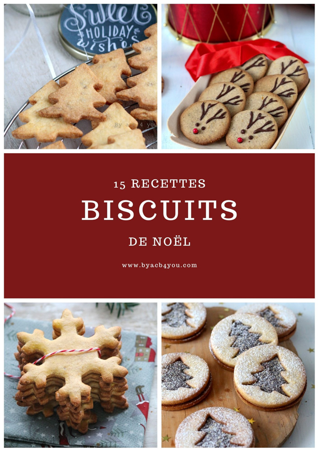 15 recettes de Biscuits de Noël