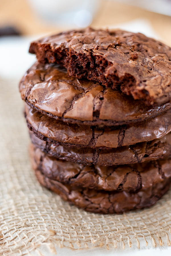 Cookies brownies chocolat et noix de pécan