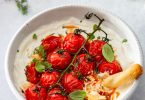 Dip de tomates cerises rôties au yaourt grec